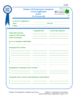 3.44 Senior Award Application Form