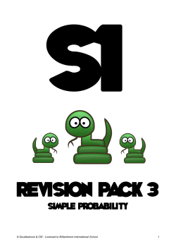 S1 Revision Pack 3