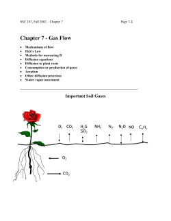 Chapter 7 - Gas Flow