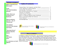 SYMPHONY of a - Knoxville Symphony Orchestra