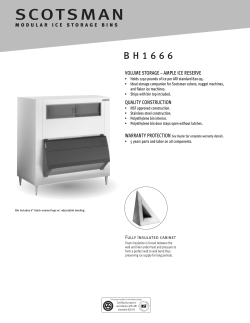 BH1666S - Scotsman Ice Systems