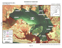 PROHIBITED TERRITORY NEWPORT RIVER AREA M ap 30 Map 30