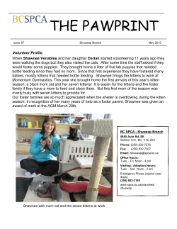 Pawprint Issue #67 - May 2015