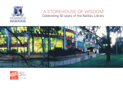 a storehouse of wisdom - Library