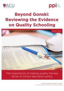 Publications Archive - Independent Schools Council of Australia