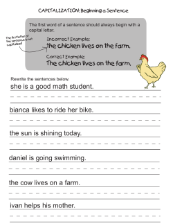 she is a good math student. daniel is going swimming. the cow lives