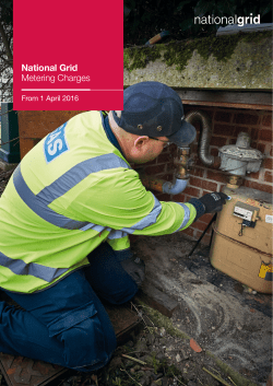 National Grid Metering Charges