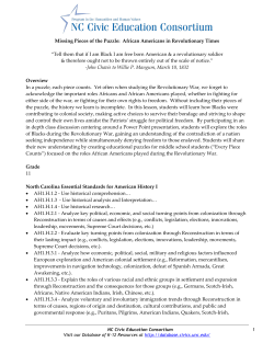 Causes of the American Revolution - Database of K