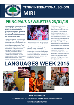 languages week 2015