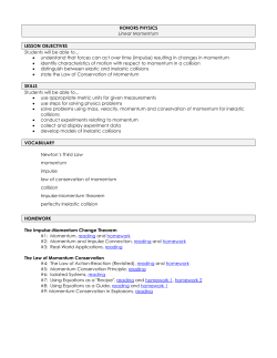 LESSON OBJECTIVES Students will be able to