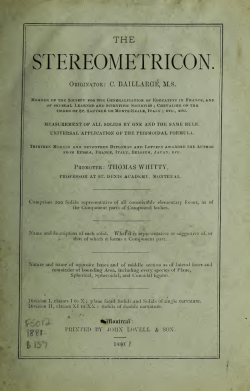 stereometriconme00bail. - QSpace