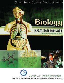 Curriculum and Instruction