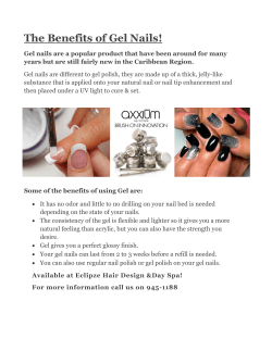 The Benefits of Gel Nails!