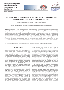AN IMPROVED ALGORITHM FOR MAXIMUM-LIKELIHOOD