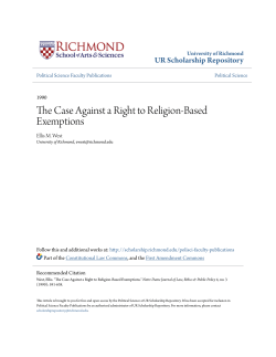 The Case Against a Right to Religion