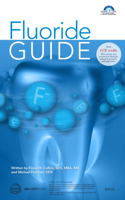 Fluoride Guide - Dental Academy of CE
