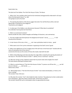 Study Guide: Key The Devil and Tom Walker