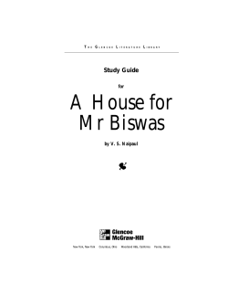 A House for Mr Biswas