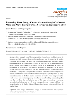 Enhancing Wave Energy Competitiveness through Co