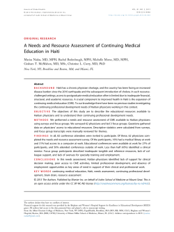 - Annals of Global Health