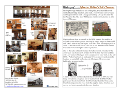 History of&hellip;&hellip;.Sylvester Walker`s Brick Tavern~