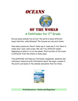 Oceans - Bethel Public Schools