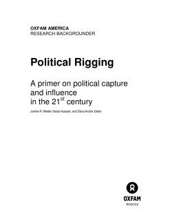 Political Rigging
