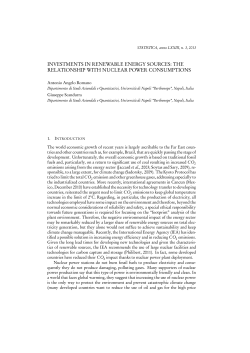 investments in renewable energy sources: the