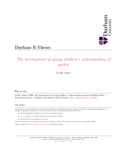 Chapter 1 Introduction - Durham e-Theses