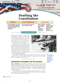 Drafting the Constitution