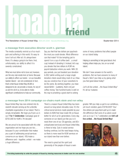 PDF: September 2014 Newsletter