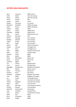 setops 2016 delegates - SETOps 2016 Conference
