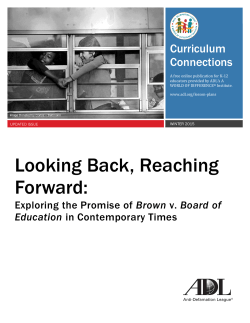 Brown v. Board of Education Curriculum - Anti