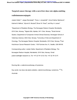 Targeted cancer therapy with a novel low dose rate