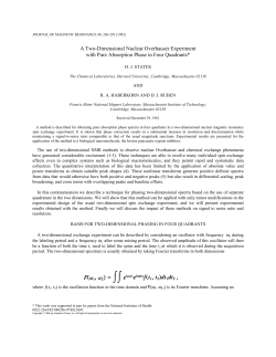 States, D.J., Haberkon, R.A. and Ruben D.J.