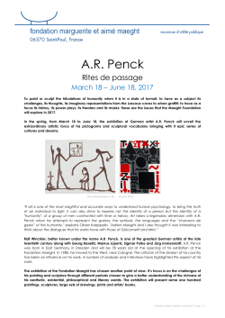 AR Penck - Fondation Maeght