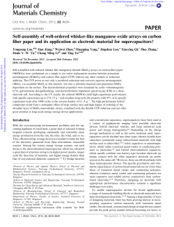 Journal of Materials Chemistry PAPER - NTU.edu
