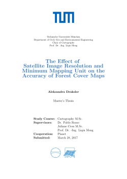 thesis - Cartography Master