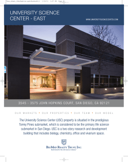 university science center - east