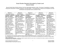 Social Studies - Arizona Department of Education