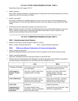 CH 10 KI 1 STUDY GUIDE READING OUTLINE
