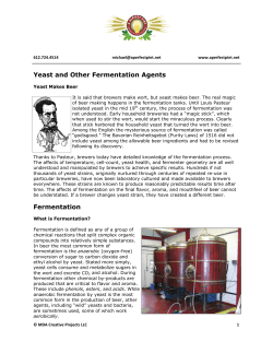 Fermentation Agents