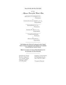 Amicus Brief--Fred Korematsu - Center for Constitutional Rights