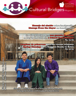 Cultural Bridges - Issaquah Schools Foundation
