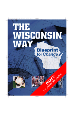 Blueprint for Change