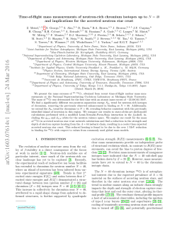 Time-of-flight mass measurements of neutron