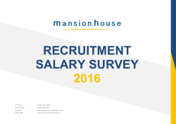 recruitment salary survey 2016