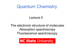 Nitrogen Molecular Orbitals