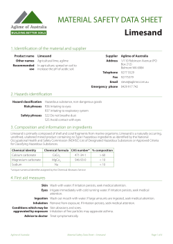 Limesand - Aglime of Australia