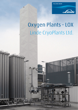Oxygen Plants - LOX